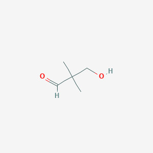 molecular formula C5H10O2 B031169 3-羟基-2,2-二甲基丙醛 CAS No. 597-31-9