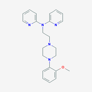 N-{2-[4-(2-methoxyphenyl)piperazin-1-yl]ethyl}-N-(pyridin-2-yl)pyridin-2-amine