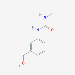 molecular formula C9H12N2O2 B3116977 1-(3-羟甲基苯基)-3-甲基脲 CAS No. 220536-54-9