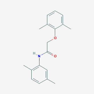 molecular formula C18H21NO2 B311705 2-(2,6-dimethylphenoxy)-N-(2,5-dimethylphenyl)acetamide 