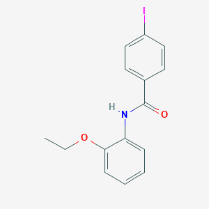 molecular formula C15H14INO2 B311706 N-(2-ethoxyphenyl)-4-iodobenzamide 
