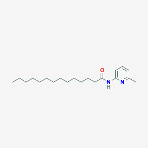 N-(6-methyl-2-pyridinyl)tetradecanamide
