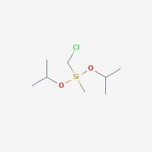 molecular formula C8H19ClO2Si B3117140 Chloromethylmethyldiisopropoxysilane CAS No. 2212-08-0
