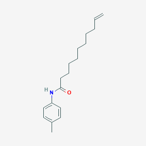 molecular formula C18H27NO B311720 N-(4-methylphenyl)undec-10-enamide 