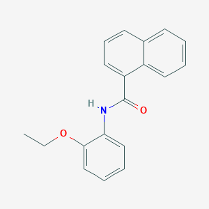 molecular formula C19H17NO2 B311722 N-(2-ethoxyphenyl)naphthalene-1-carboxamide 
