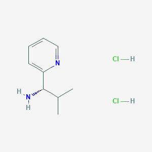 (S)-2-Methyl-1-pyridin-2-yl-propylamine dihydrochloride