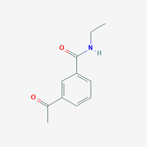 3-acetyl-N-ethylbenzamide