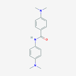 molecular formula C17H21N3O B311751 4-(dimethylamino)-N-[4-(dimethylamino)phenyl]benzamide 