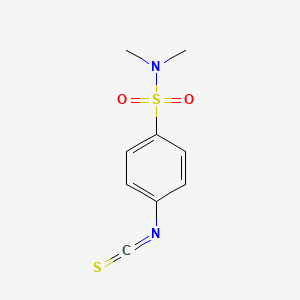 molecular formula C9H10N2O2S2 B3117538 4-isothiocyanato-N,N-dimethylbenzenesulfonamide CAS No. 223785-92-0