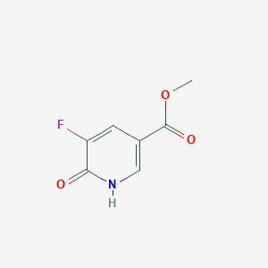 molecular formula C7H6FNO3 B3117540 5-氟-6-氧代-1,6-二氢吡啶-3-羧酸甲酯 CAS No. 223788-10-1