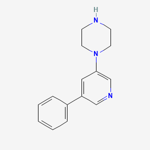 B3117544 1-(5-Phenylpyridin-3-yl)piperazine CAS No. 223794-97-6