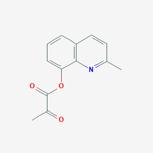 2-Methyl-8-quinolinyl 2-oxopropanoate