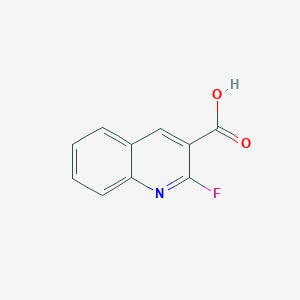 molecular formula C10H6FNO2 B3117597 羧基氟喹啉 CAS No. 2248030-63-7