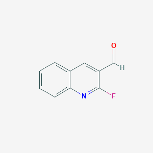 molecular formula C10H6FNO B3117599 2-氟喹啉-3-甲醛 CAS No. 2248030-70-6
