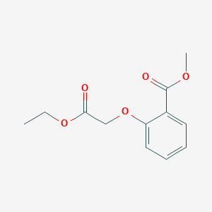 B3117641 Methyl 2-(2-ethoxy-2-oxoethoxy)benzoate CAS No. 22511-42-8