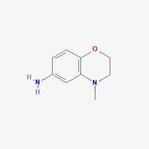 4-methyl-3,4-dihydro-2H-1,4-benzoxazin-6-amine