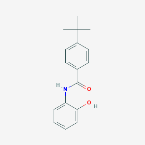 molecular formula C17H19NO2 B311777 4-tert-butyl-N-(2-hydroxyphenyl)benzamide 