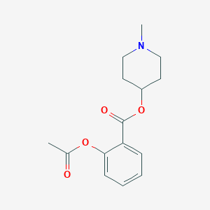 1-Methyl-4-piperidinyl 2-(acetyloxy)benzoate