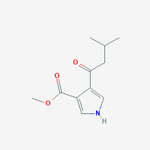 Methyl 4-(3-methyl-1-oxobutyl)-1H-pyrrole-3-carboxylate