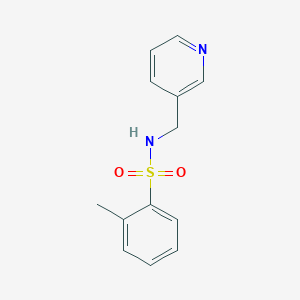 molecular formula C13H14N2O2S B311789 2-methyl-N-(3-pyridinylmethyl)benzenesulfonamide 