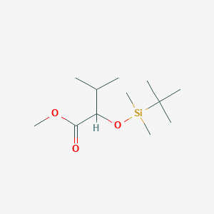 Methyl 2-[(tert-butyldimethylsilyl)oxy]-3-methylbutanoate