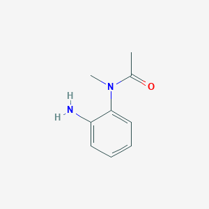 molecular formula C9H12N2O B3117937 N-(2-氨基苯基)-N-甲基乙酰胺 CAS No. 22902-29-0