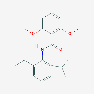 molecular formula C21H27NO3 B311795 N-(2,6-diisopropylphenyl)-2,6-dimethoxybenzamide 