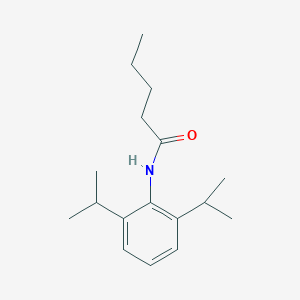 molecular formula C17H27NO B311799 N-(2,6-diisopropylphenyl)pentanamide 