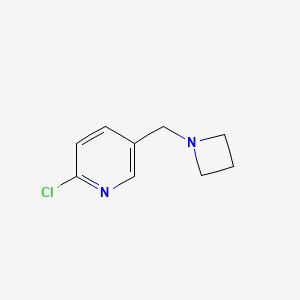 5-(1-Azetidinylmethyl)-2-chloro-pyridine