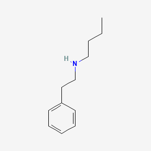 molecular formula C12H19N B3118072 丁基(2-苯乙基)胺 CAS No. 23068-45-3