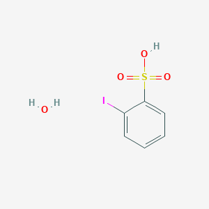 molecular formula C6H7IO4S B3118081 2-碘苯磺酸水合物 CAS No. 2307737-88-6