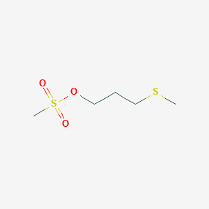 molecular formula C5H12O3S2 B3118167 3-(甲硫基)丙基甲磺酸酯 CAS No. 232944-38-6