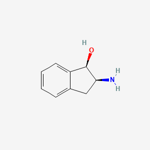 molecular formula C9H11NO B3118169 (1R,2S)-2-amino-2,3-dihydro-1H-inden-1-ol CAS No. 23337-80-6
