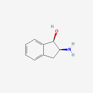 molecular formula C9H11NO B3118169 (1R,2S)-2-氨基-2,3-二氢-1H-茚-1-醇 CAS No. 23337-80-6