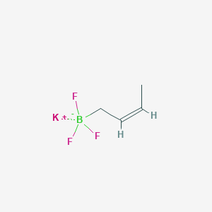 molecular formula C4H7BF3K B3118176 Potassium (Z)-but-2-en-1-yltrifluoroborate CAS No. 233664-54-5