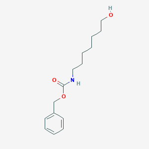 molecular formula C15H23NO3 B3118183 Benzyl (7-hydroxyheptyl)carbamate CAS No. 2340294-36-0