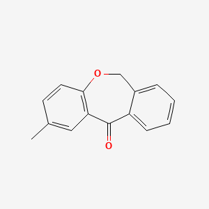 molecular formula C15H12O2 B3118266 2-甲基-6H-苯并[c][1]苯并恶二噁英-11-酮 CAS No. 23560-66-9