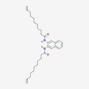 N-[3-(10-undecenoylamino)-2-naphthyl]-10-undecenamide