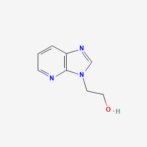 molecular formula C8H9N3O B3118354 3h-咪唑并[4,5-b]吡啶-3-乙醇 CAS No. 237405-39-9