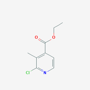 molecular formula C9H10ClNO2 B031184 2-氯-3-甲基异烟酸乙酯 CAS No. 301666-92-2