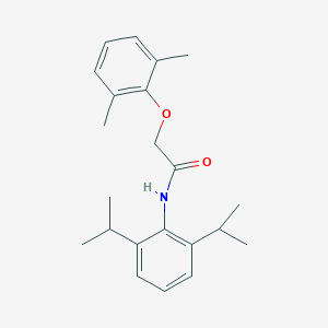 molecular formula C22H29NO2 B311850 N-(2,6-diisopropylphenyl)-2-(2,6-dimethylphenoxy)acetamide 