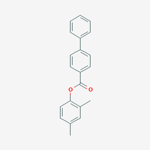 molecular formula C21H18O2 B311853 2,4-Dimethylphenyl[1,1'-biphenyl]-4-carboxylate 
