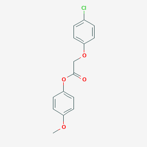 molecular formula C15H13ClO4 B311857 4-Methoxyphenyl (4-chlorophenoxy)acetate 
