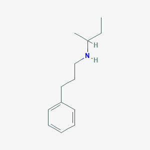 molecular formula C13H21N B3118599 (Butan-2-yl)(3-phenylpropyl)amine CAS No. 240494-09-1