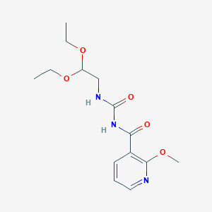 N-(2,2-diethoxyethyl)-N'-[(2-methoxy-3-pyridinyl)carbonyl]urea