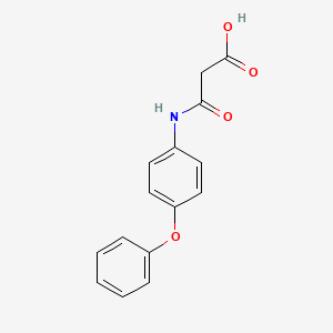 3-Oxo-3-(4-phenoxyanilino)propanoic acid