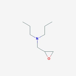 molecular formula C9H19NO B3118775 Oxiranylmethyl-dipropyl-amine CAS No. 24213-77-2