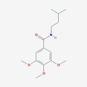 3,4,5-trimethoxy-N-(3-methylbutyl)benzamide