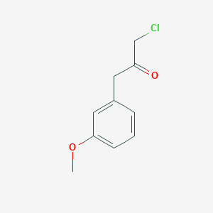 molecular formula C10H11ClO2 B3118818 1-Chloro-3-(3-methoxyphenyl)propan-2-one CAS No. 24253-16-5