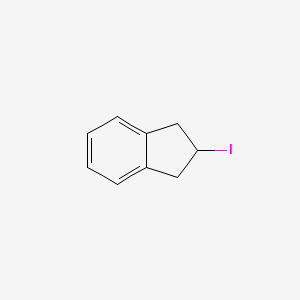 molecular formula C9H9I B3118848 2-Iodo-2,3-dihydro-1H-indene CAS No. 24329-96-2